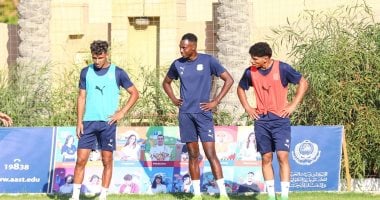 بونور موغيشا يشارك في المران الأول مع المصري استعدادا للموسم الجديد.. صور