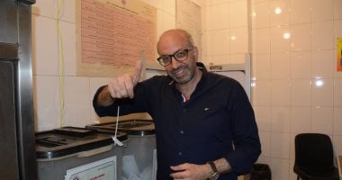 حسام المندوه أمين صندوق الزمالك يدلى بصوته فى انتخابات الشيوخ 2025