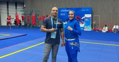 منة الله محمد تنافس على برونزية الكونغ فو بدورة الألعاب العالمية بالصين