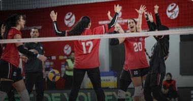 فوز شابات الطائرة علي الجزائر في بطولة العالم