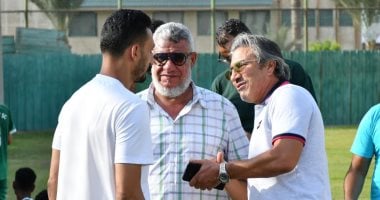 نبيل الكوكي يحضر ودية ناشئي المصري أمام الترسانة