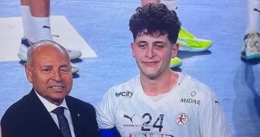 يوسف عبد الغنى لاعب منتخب اليد: مباراة الدنمارك الأصعب.. والجمهور منحنا دفعة قوية