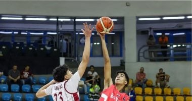 منتخب الناشئين يفوز على قطر فى البطولة العربية لكرة السلة