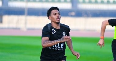 ألفينا يفتتج التسجيل للزمالك أمام مودرن سبورت في الدقيقة 12