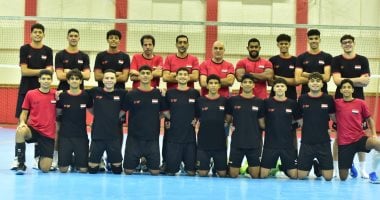 منتخب ناشئي الطائرة في مهمة رسمية بالأردن للمشاركة في البطولة العربية