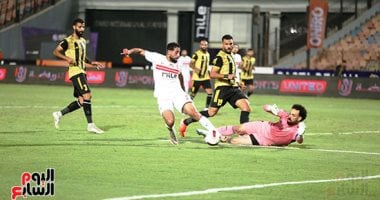 بدلاء الزمالك يؤدون تدريبات خاصة فى استاد القاهرة بعد التعادل مع المقاولون