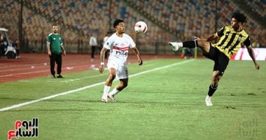 تعادل سلبى فى شوط متوسط المستوى بين الزمالك والمقاولون.. صو