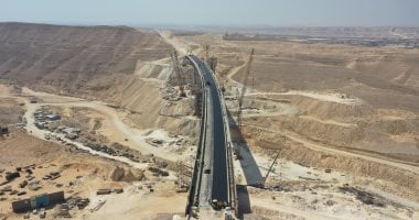 الكوبرى العملاق.. شاهد أعلى كوبرى فى مصر بعد اكتماله.. صور