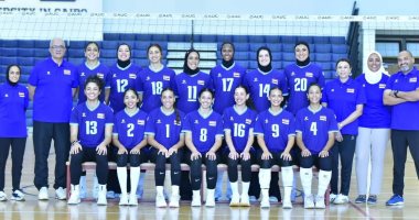 بعثة سيدات الطائرة تغادر إلى تايلاند للمشاركة فى بطولة العالم