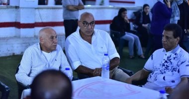 رموز الزمالك يطالبون بإعادة أرض فرع أكتوبر واستكمال الإنشاءات.. صور