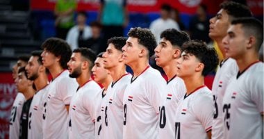 شباب الطائرة في مواجهة تايلاند ببطولة العالم بالصين