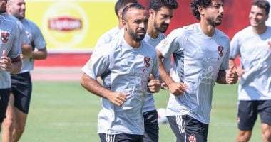 شاهد استعدادات الأهلي لمواجهة المحلة المرتقبة في الدوري.. صور