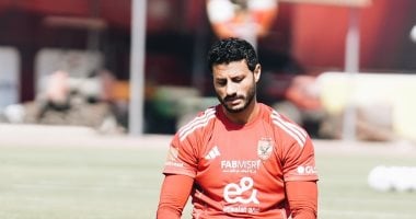 محمد الشناوى يستمر فى حماية عرين الاهلى أمام بيراميدز بالدوري