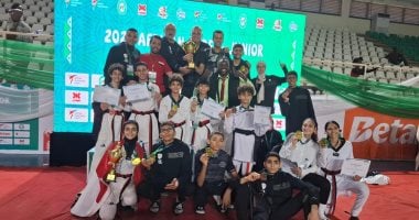 منتخب التايكوندو يحصد 15 ميدالية ببطولة أفريقيا للشباب والناشئين