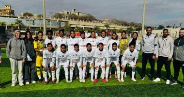 25 لاعبة فى قائمة فريق المصرى للكرة النسائية