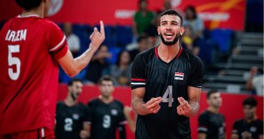 حودة لاعب طائرة الزمالك أفضل ضارب ببطولة العالم للشباب برصيد 56 نقطة