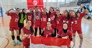 ناشئات مصر للطائرة يفتتحن مشوارهن فى بطولة أفريقيا بفوز مستحق على مدغشقر