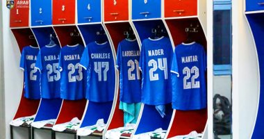 المقاولون العرب يظهر بالزي البديل "الأزرق" لأول مرة أمام بتروجت