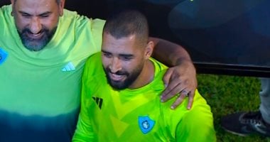 عامر عامر رجل مباراة الأهلي وغزل المحلة