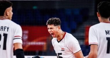 إنجاز تاريخي لـ إبراهيم عادل لاعب منتخب شباب الطائرة فى بطولة العالم