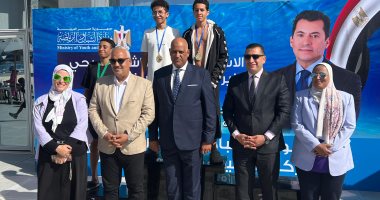 ختام مميز لبطولة السباحة لمراكز شباب القاهرة الكبري مركز التنمية الشبابية بأكتوبر الجزيرة "2" ..صور