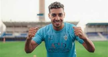 محمود نبيل يواصل التأهيل فى تدريبات غزل المحلة