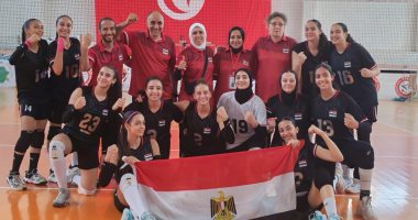 فوز ناشئات الطائرة علي المغرب في بطولة أفريقيا