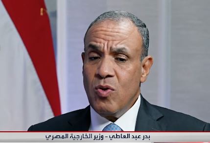 الدكتور بدر عبد العاطي وزير الخارجية والهجرة