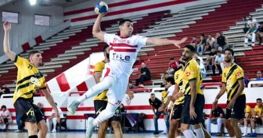 الزمالك يهزم العبور فى دورى محترفى اليد