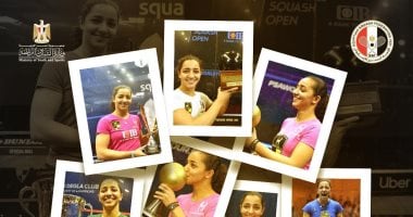 زي النهارده.. رنيم الوليلي أول سيدة عربية تتصدر التصنيف العالمي للاسكواش