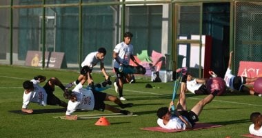 منتخب مصر مواليد 2005 يواصل استعداداته قبل السفر إلى تشيلى.. صور