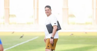 شاهد الظهور الأول لـ أيمن الرمادى وجهازه الفنى فى مران البنك الأهلى