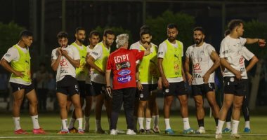 منتخب مصر المشارك فى كأس العرب يواصل الاستعداد لتونس