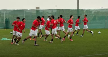 منتخب مصر مواليد 2008 يختتم تحضيراته لمواجهة البحرين في كأس الخليج