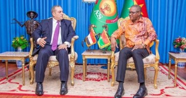 محمد الغزاوي سفير مصر الجديد في بوركينا فاسو يتابع ترتيبات مباراة المنتخب