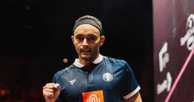 يوسف سليمان يتأهل لربع نهائى بطولة لندن كلاسيك للاسكواش